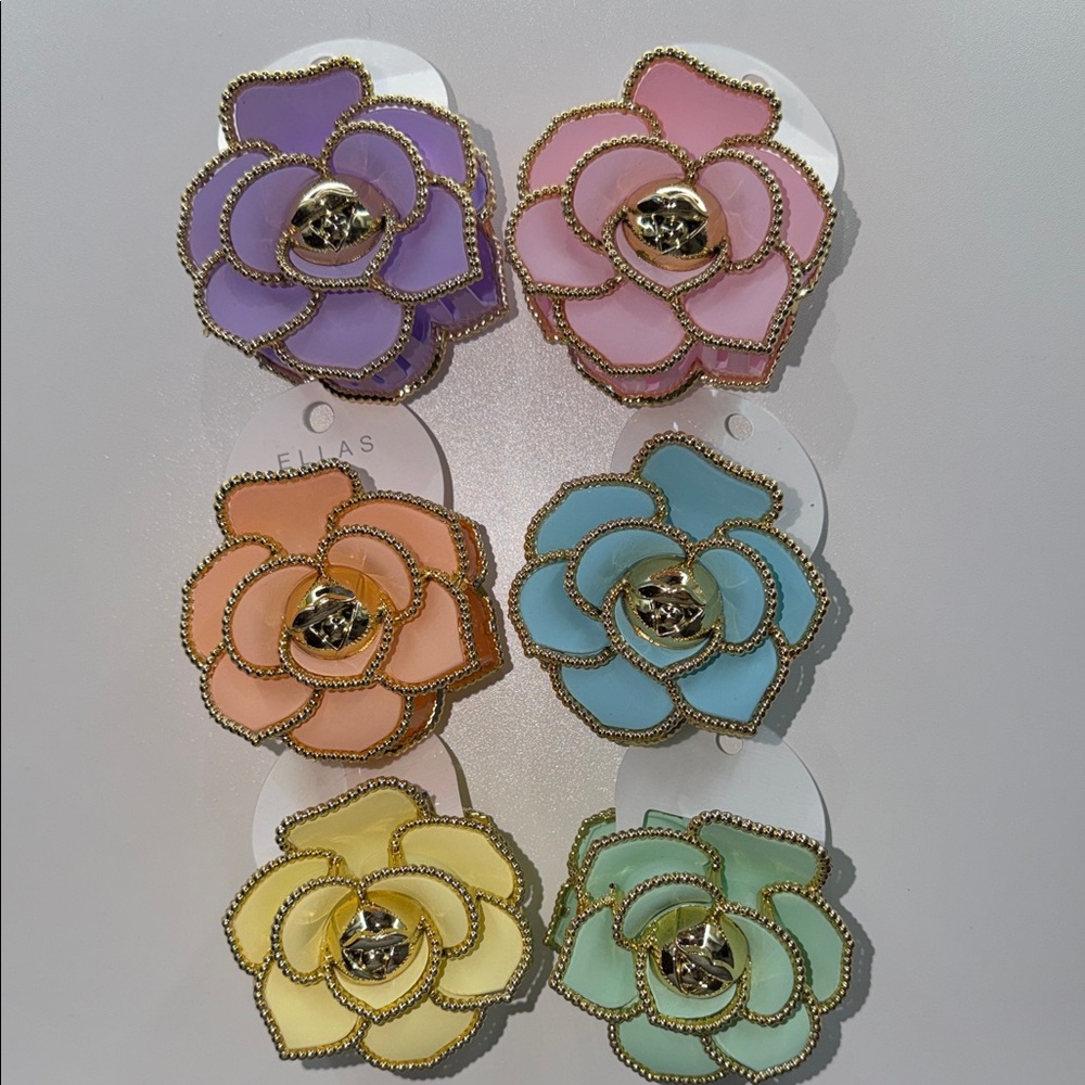 Floral Hair Clip